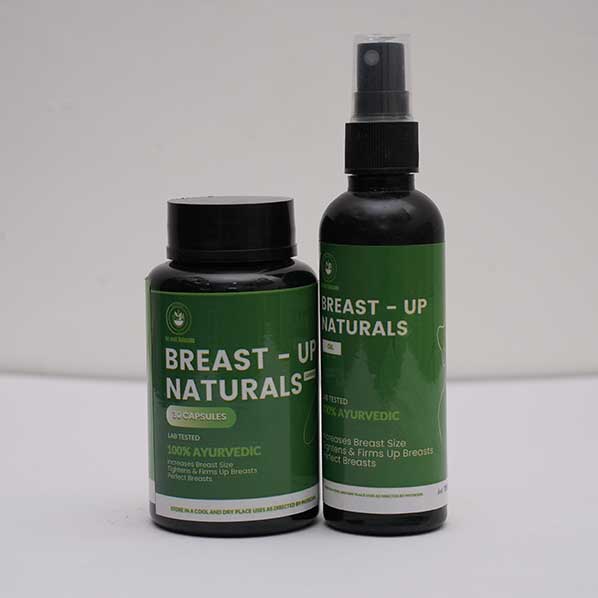 Breast Up Naturals capsule + Breast Up Naturals Oil